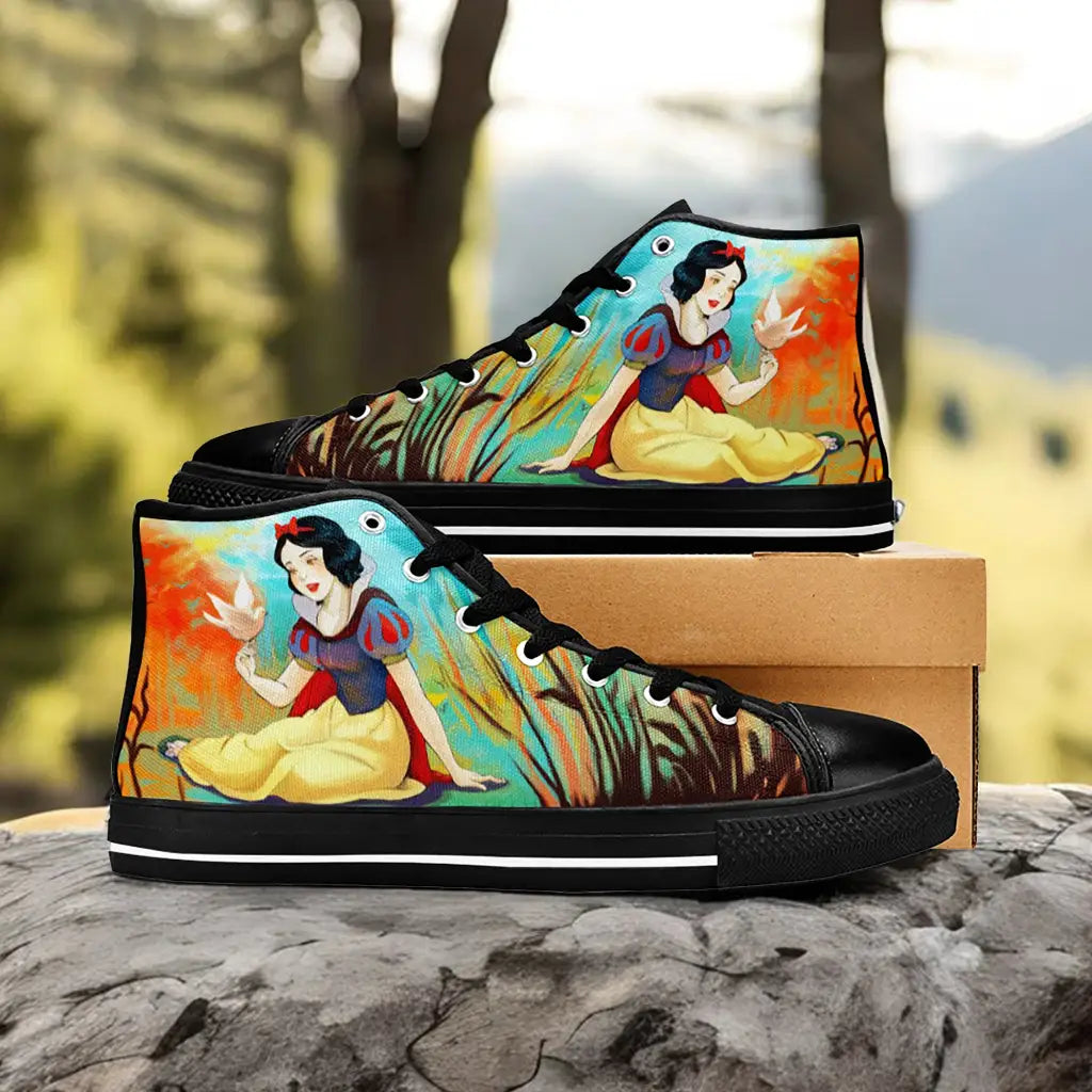 Snow White and the Seven Dwarfs Custom High Top Sneakers Shoes