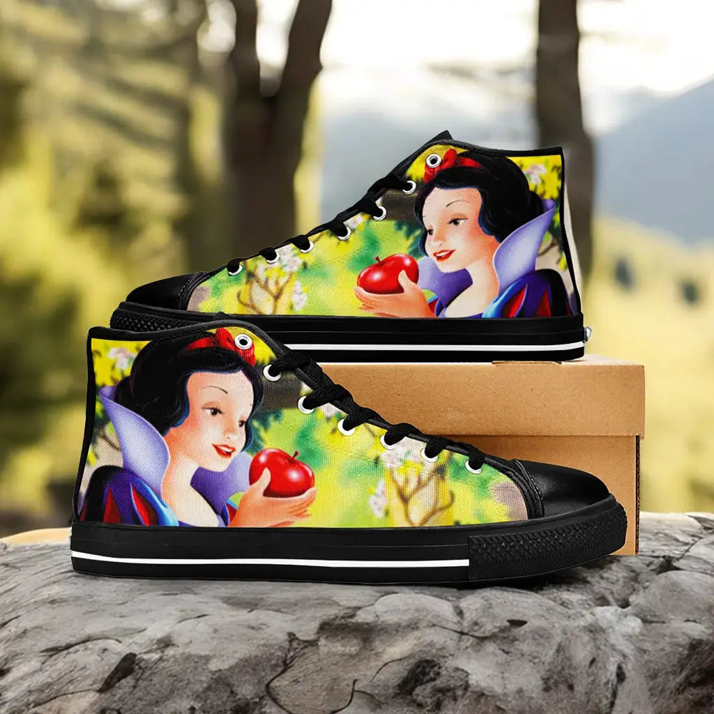 Snow White and the Seven Dwarfs Custom High Top Sneakers Shoes