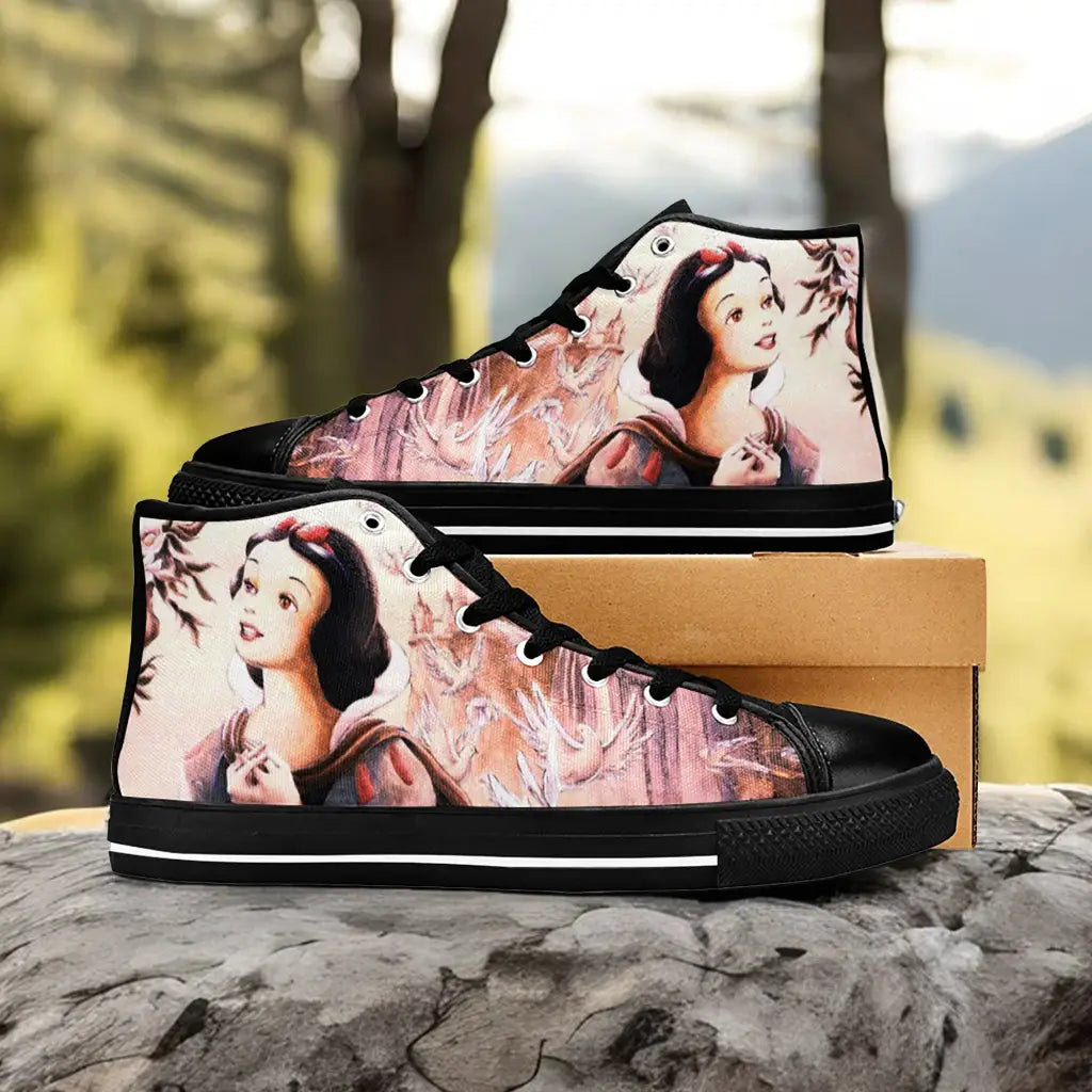 Snow White and the Seven Dwarfs Custom High Top Sneakers Shoes