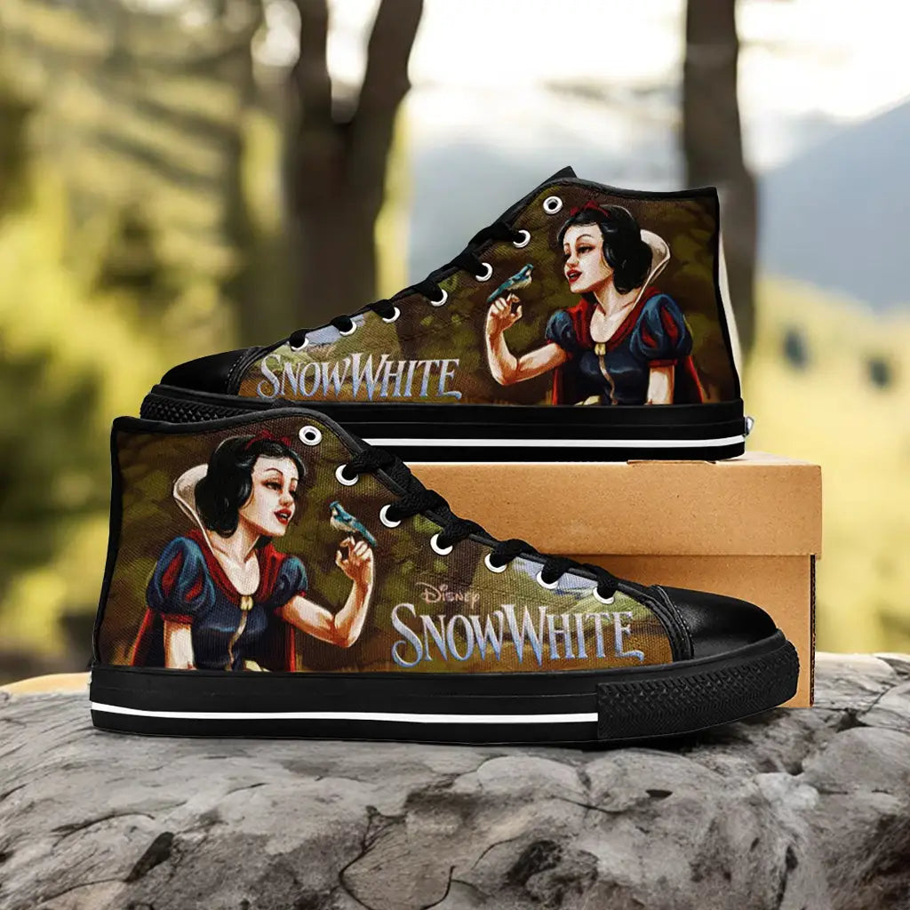 Snow White and the Seven Dwarfs Custom High Top Sneakers Shoes