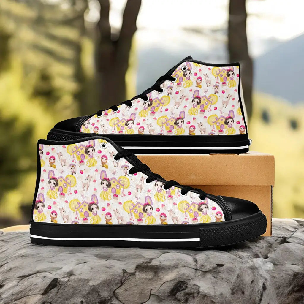 Snow White and the Seven Dwarfs Custom High Top Sneakers Shoes