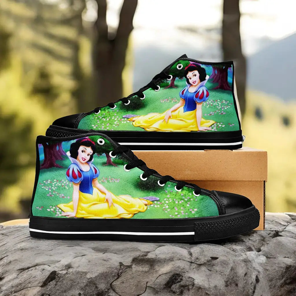 Snow White and the Seven Dwarfs Custom High Top Sneakers Shoes