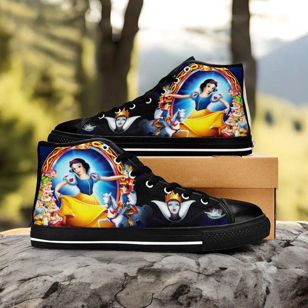 Snow White and the Seven Dwarfs Custom High Top Sneakers Shoes