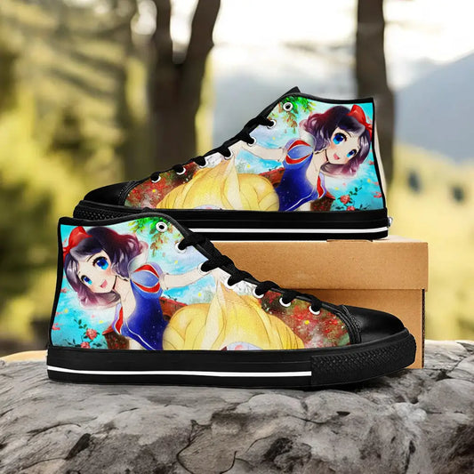 Snow White and the Seven Dwarfs Custom High Top Sneakers Shoes