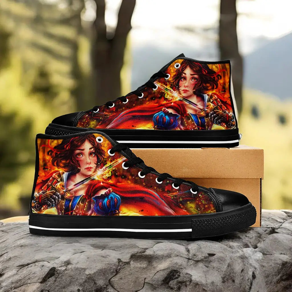 Snow White and the Seven Dwarfs Custom High Top Sneakers Shoes