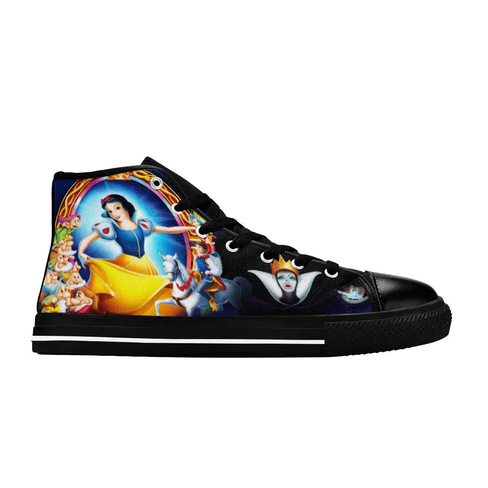 Snow White and the Seven Dwarfs Custom High Top Sneakers Shoes