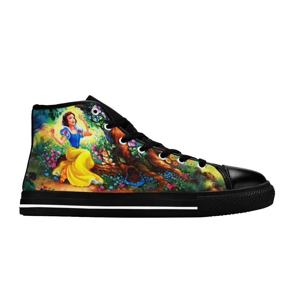 Snow White and the Seven Dwarfs Custom High Top Sneakers Shoes