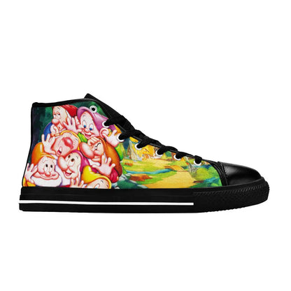 Snow White and the Seven Dwarfs Custom High Top Sneakers Shoes