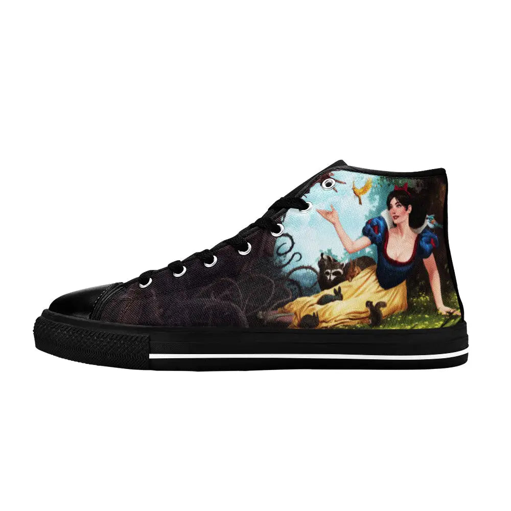 Snow White and the Seven Dwarfs Custom High Top Sneakers Shoes