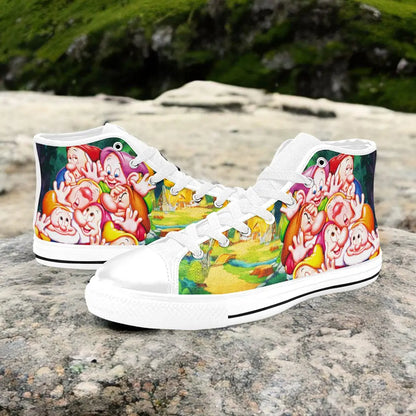 Snow White and the Seven Dwarfs Custom High Top Sneakers Shoes