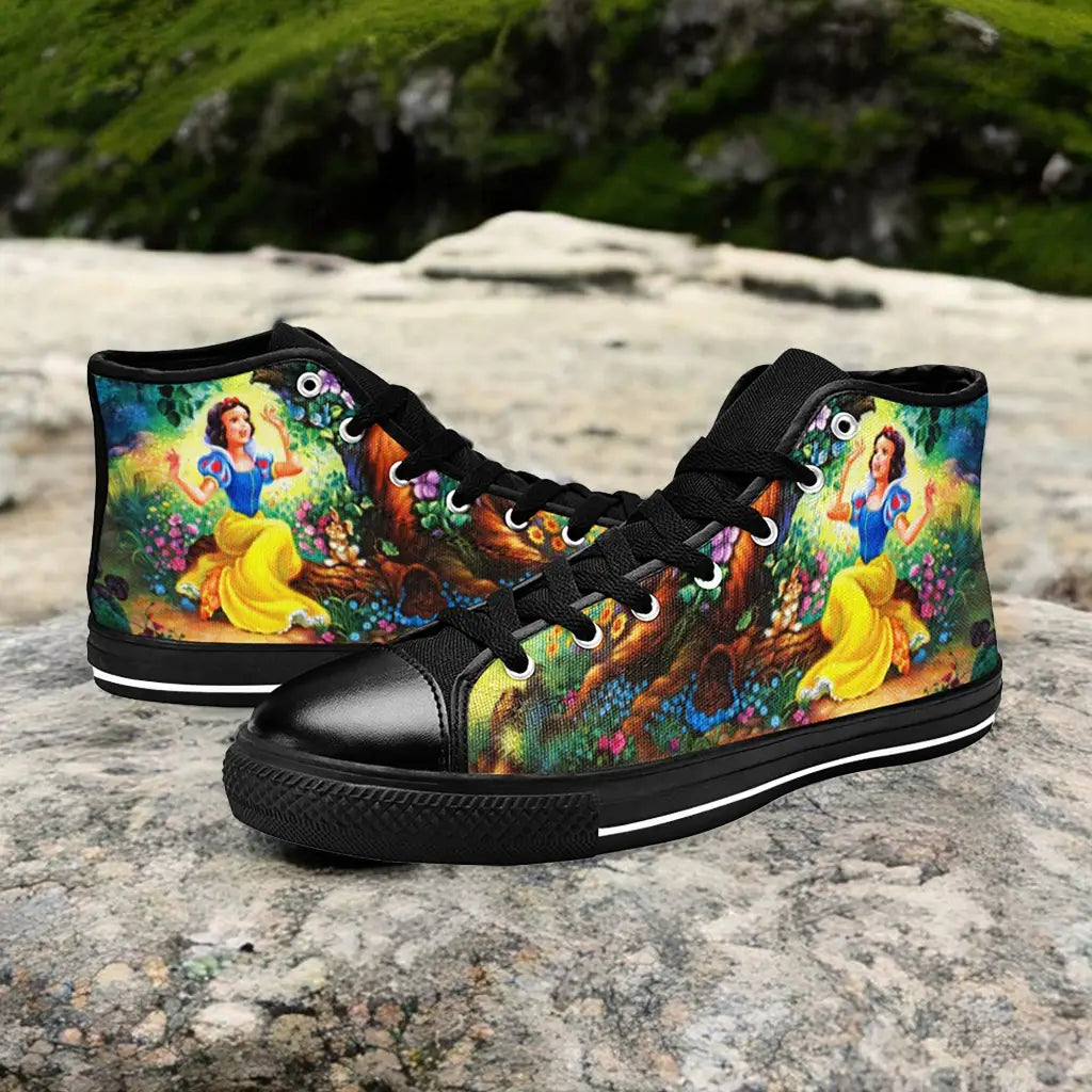 Snow White and the Seven Dwarfs Custom High Top Sneakers Shoes