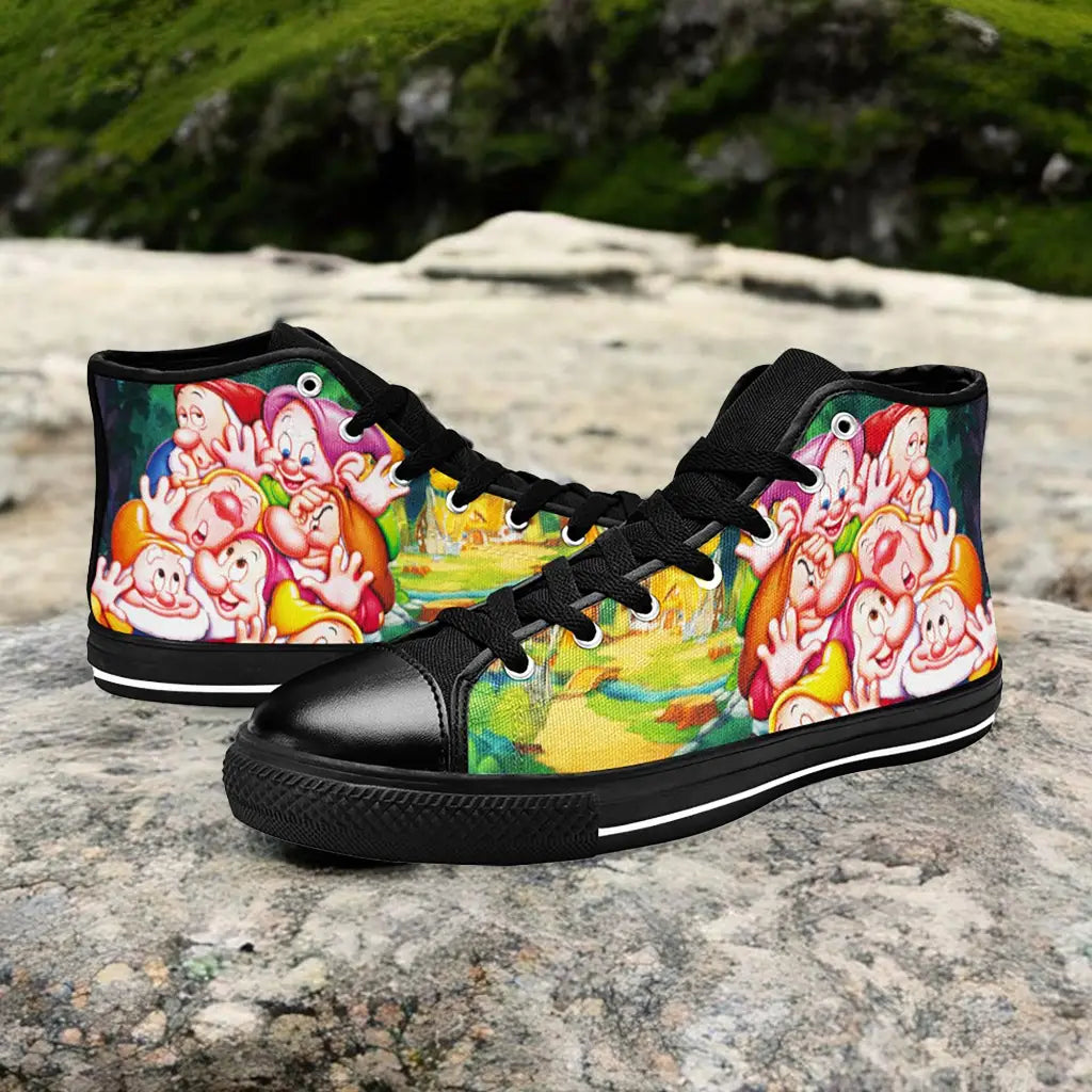 Snow White and the Seven Dwarfs Custom High Top Sneakers Shoes