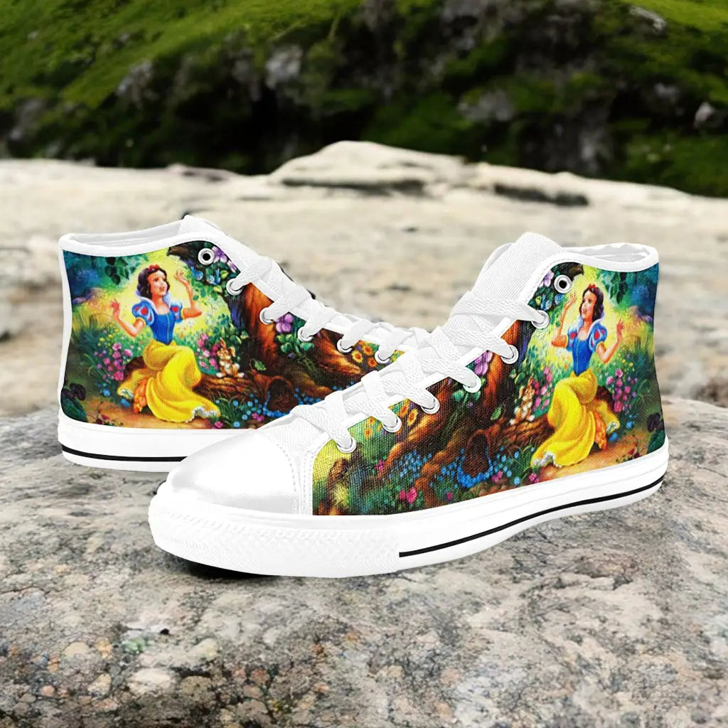 Snow White and the Seven Dwarfs Custom High Top Sneakers Shoes