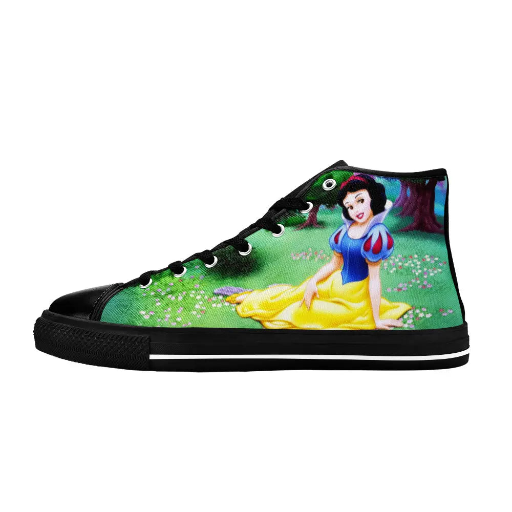 Snow White and the Seven Dwarfs Custom High Top Sneakers Shoes