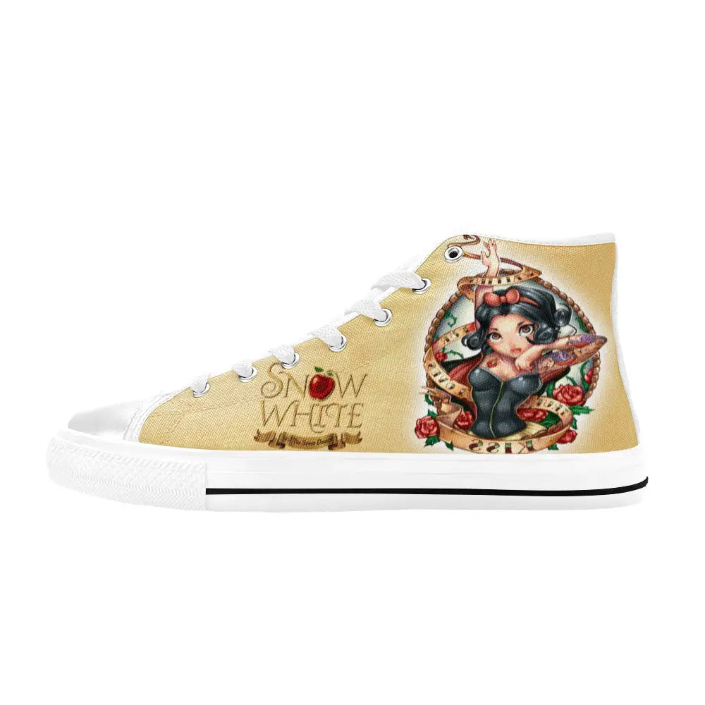 Snow White and the Seven Dwarfs Custom High Top Sneakers Shoes