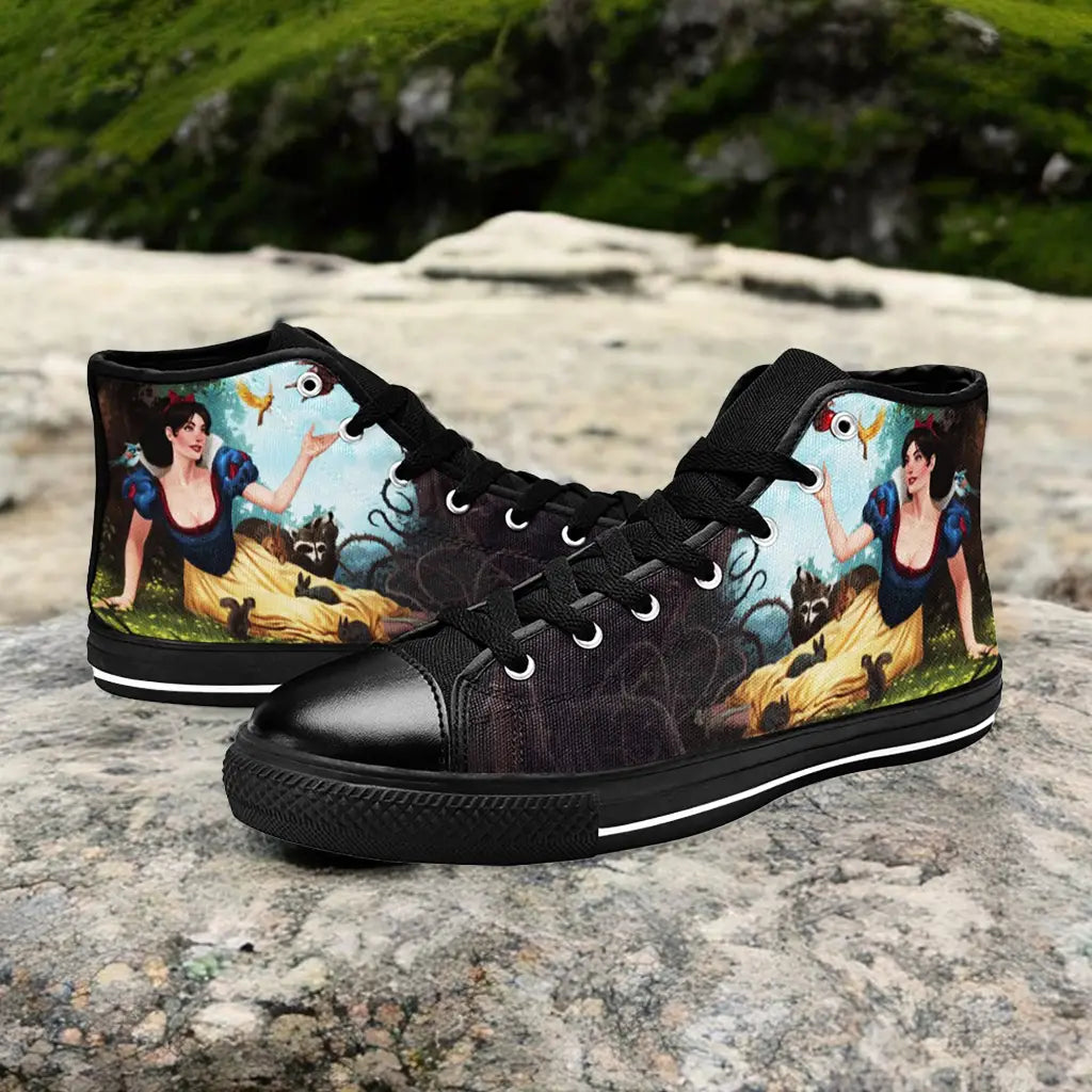 Snow White and the Seven Dwarfs Custom High Top Sneakers Shoes