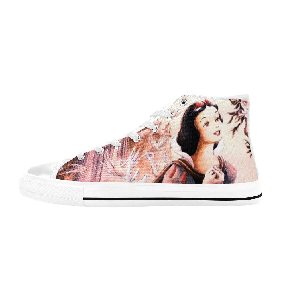 Snow White and the Seven Dwarfs Custom High Top Sneakers Shoes