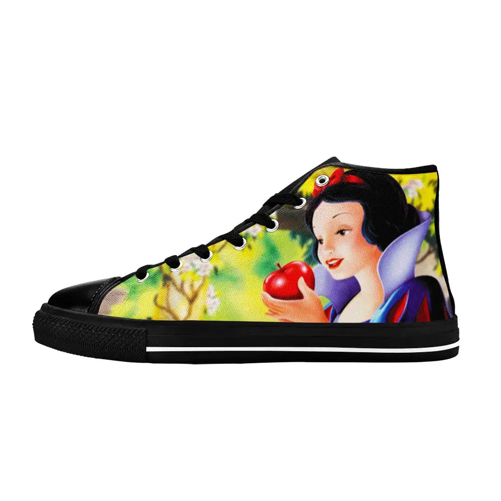 Snow White and the Seven Dwarfs Custom High Top Sneakers Shoes