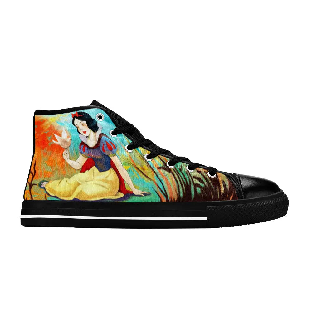 Snow White and the Seven Dwarfs Custom High Top Sneakers Shoes