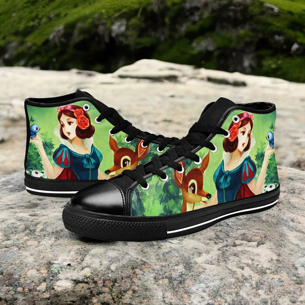 Snow White and the Seven Dwarfs Custom High Top Sneakers Shoes