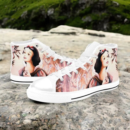 Snow White and the Seven Dwarfs Custom High Top Sneakers Shoes