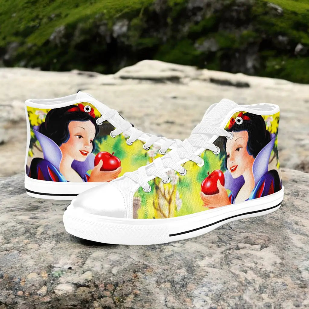 Snow White and the Seven Dwarfs Custom High Top Sneakers Shoes