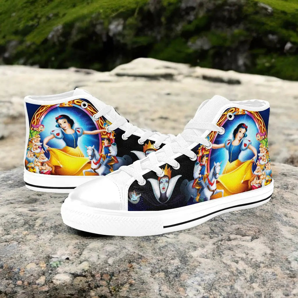 Snow White and the Seven Dwarfs Custom High Top Sneakers Shoes