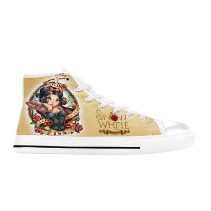 Snow White and the Seven Dwarfs Custom High Top Sneakers Shoes