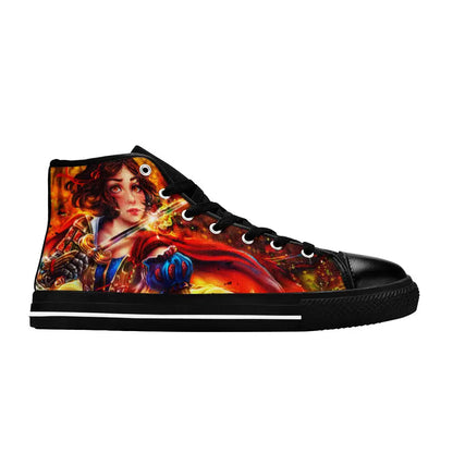 Snow White and the Seven Dwarfs Custom High Top Sneakers Shoes