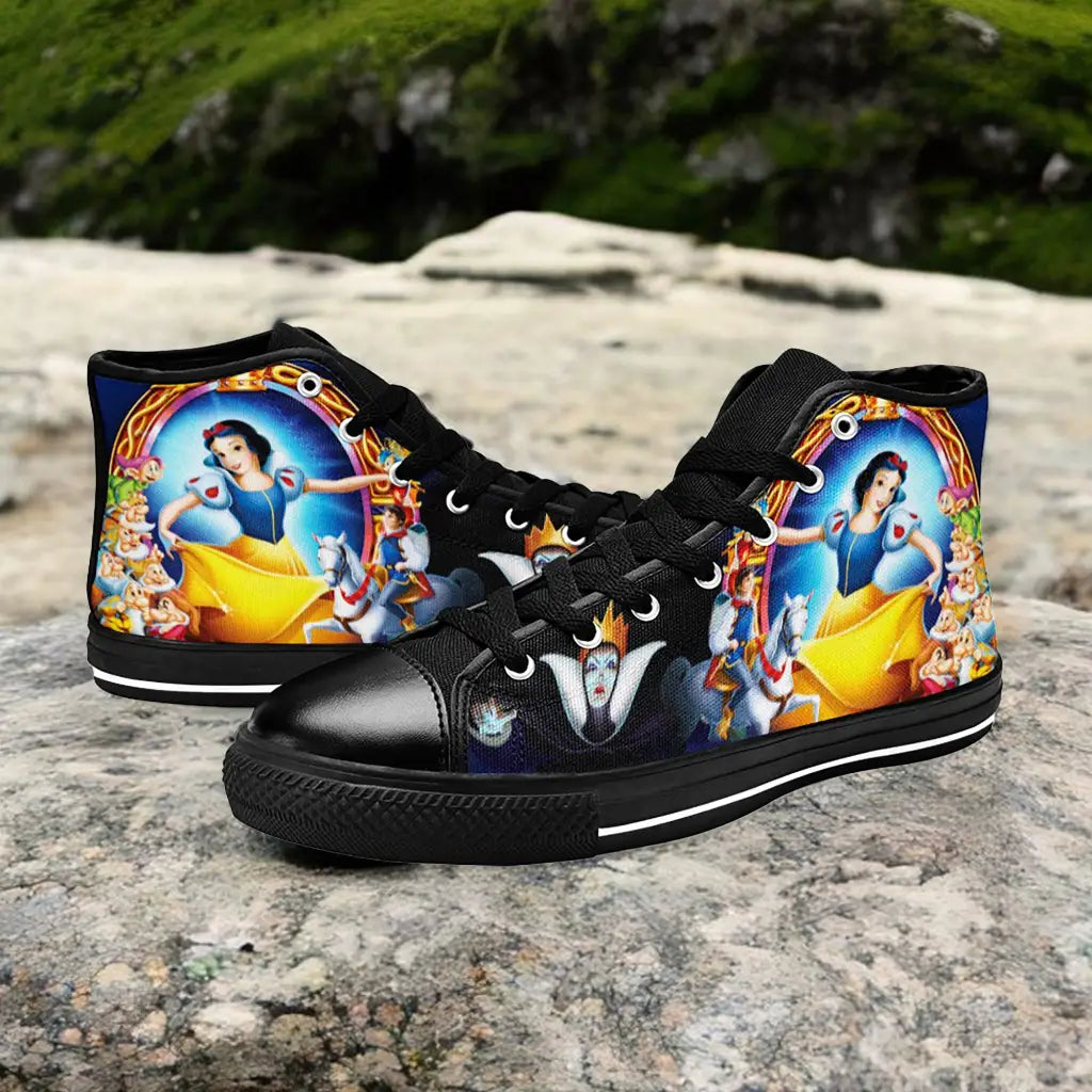 Snow White and the Seven Dwarfs Custom High Top Sneakers Shoes