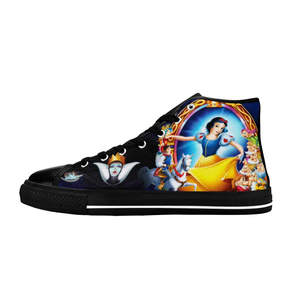 Snow White and the Seven Dwarfs Custom High Top Sneakers Shoes