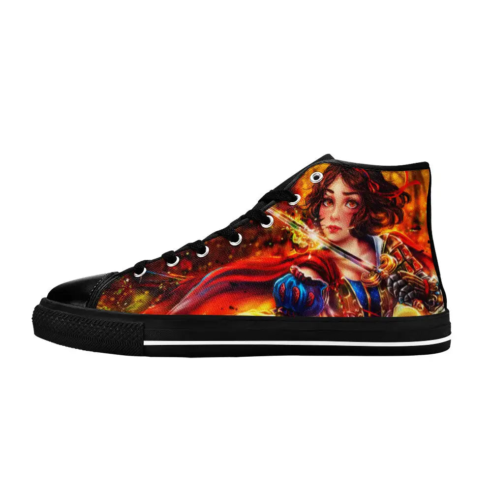 Snow White and the Seven Dwarfs Custom High Top Sneakers Shoes