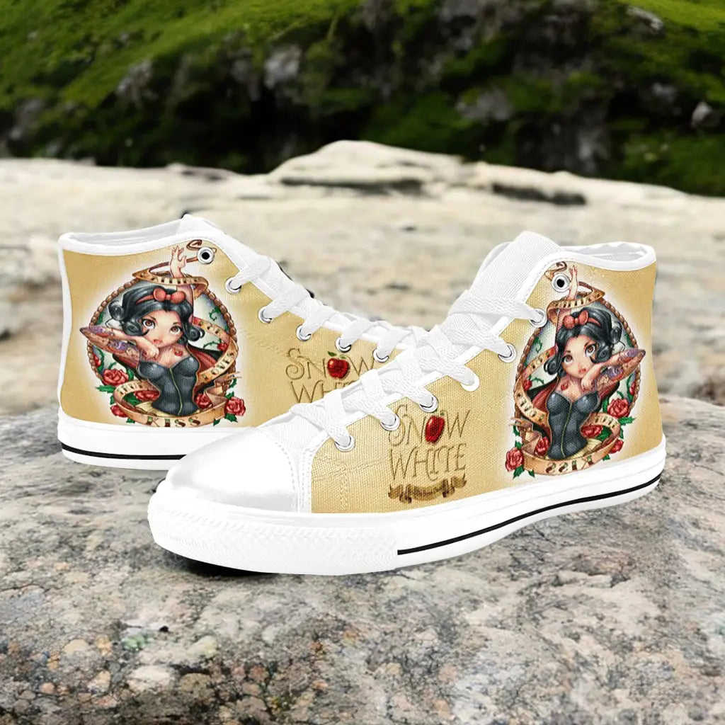 Snow White and the Seven Dwarfs Custom High Top Sneakers Shoes