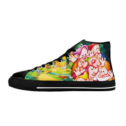 Snow White and the Seven Dwarfs Custom High Top Sneakers Shoes