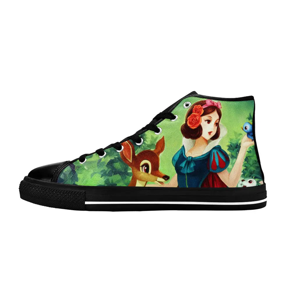 Snow White and the Seven Dwarfs Custom High Top Sneakers Shoes