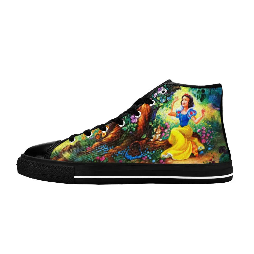 Snow White and the Seven Dwarfs Custom High Top Sneakers Shoes