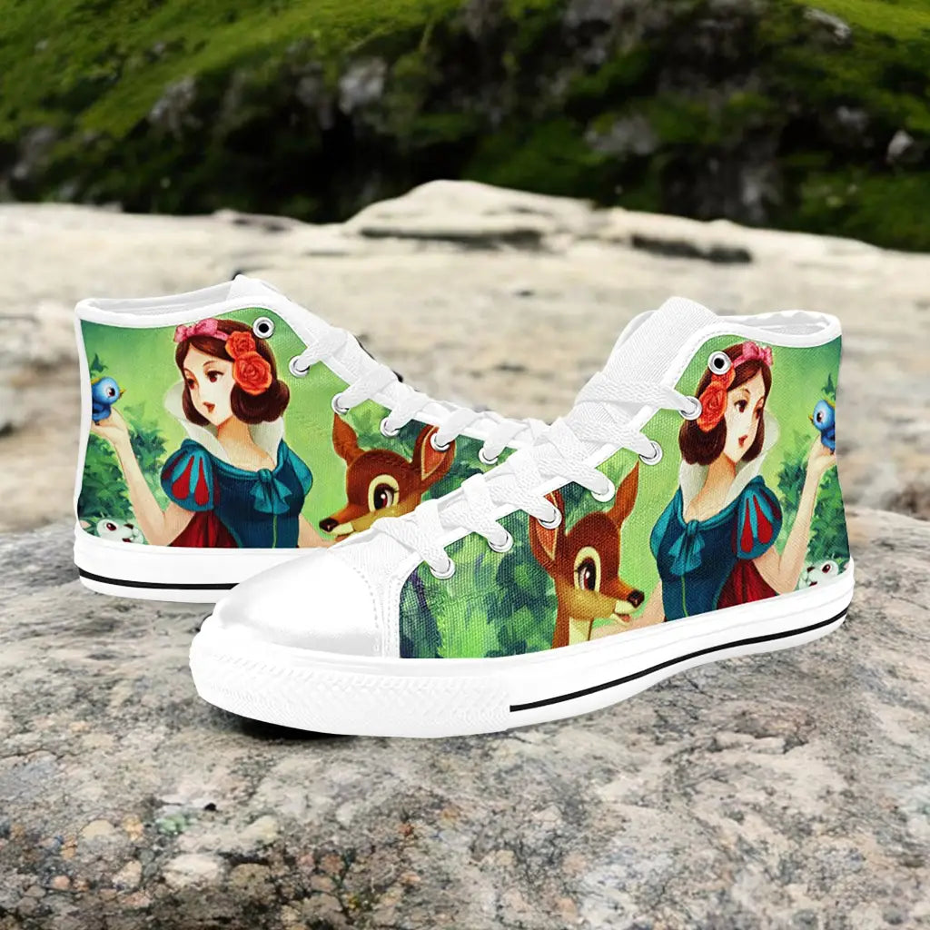 Snow White and the Seven Dwarfs Custom High Top Sneakers Shoes