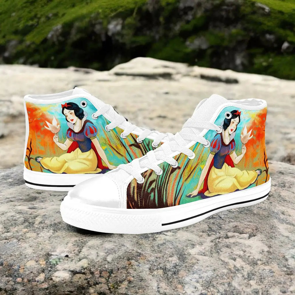 Snow White and the Seven Dwarfs Custom High Top Sneakers Shoes