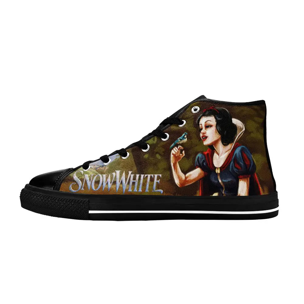 Snow White and the Seven Dwarfs Custom High Top Sneakers Shoes