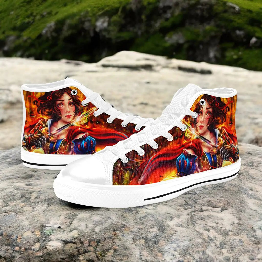 Snow White and the Seven Dwarfs Custom High Top Sneakers Shoes