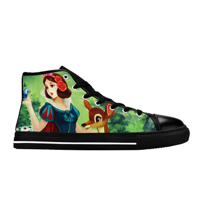 Snow White and the Seven Dwarfs Custom High Top Sneakers Shoes