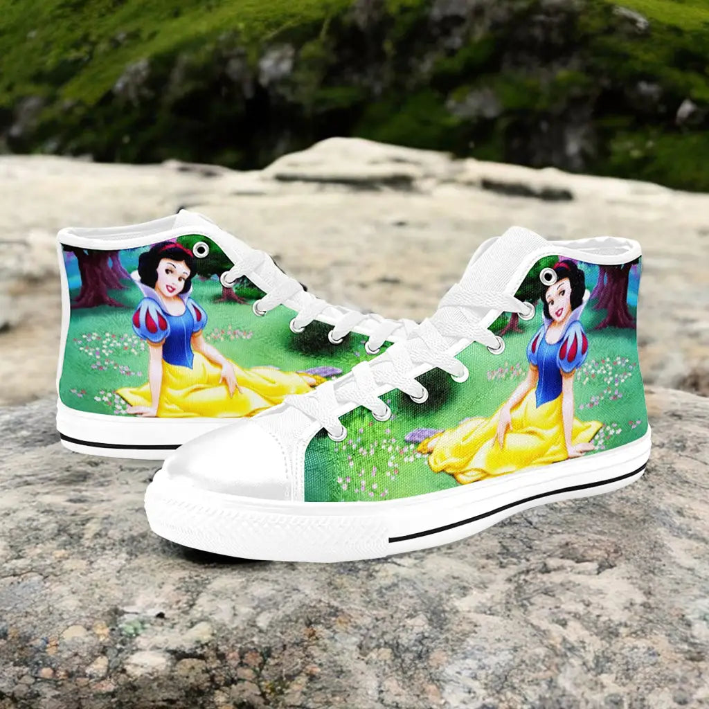 Snow White and the Seven Dwarfs Custom High Top Sneakers Shoes