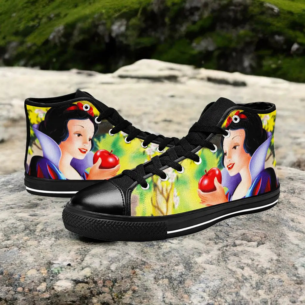 Snow White and the Seven Dwarfs Custom High Top Sneakers Shoes