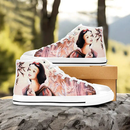 Snow White and the Seven Dwarfs Custom High Top Sneakers Shoes