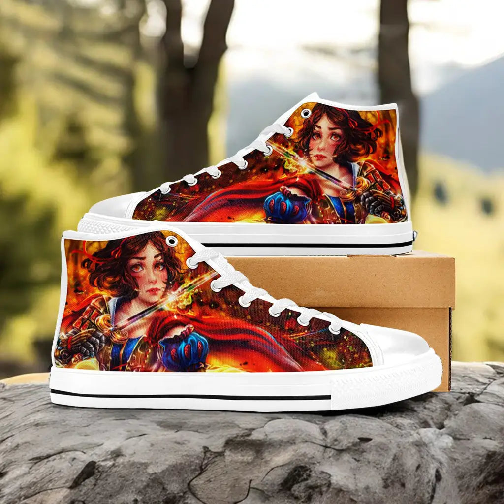 Snow White and the Seven Dwarfs Custom High Top Sneakers Shoes