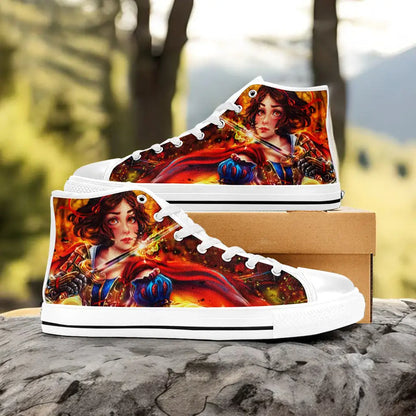 Snow White and the Seven Dwarfs Custom High Top Sneakers Shoes