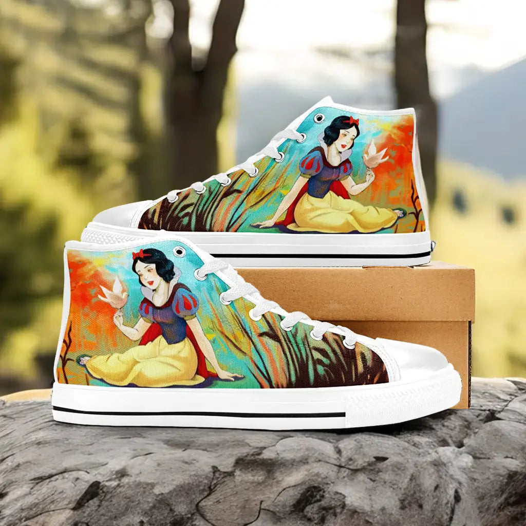 Snow White and the Seven Dwarfs Custom High Top Sneakers Shoes