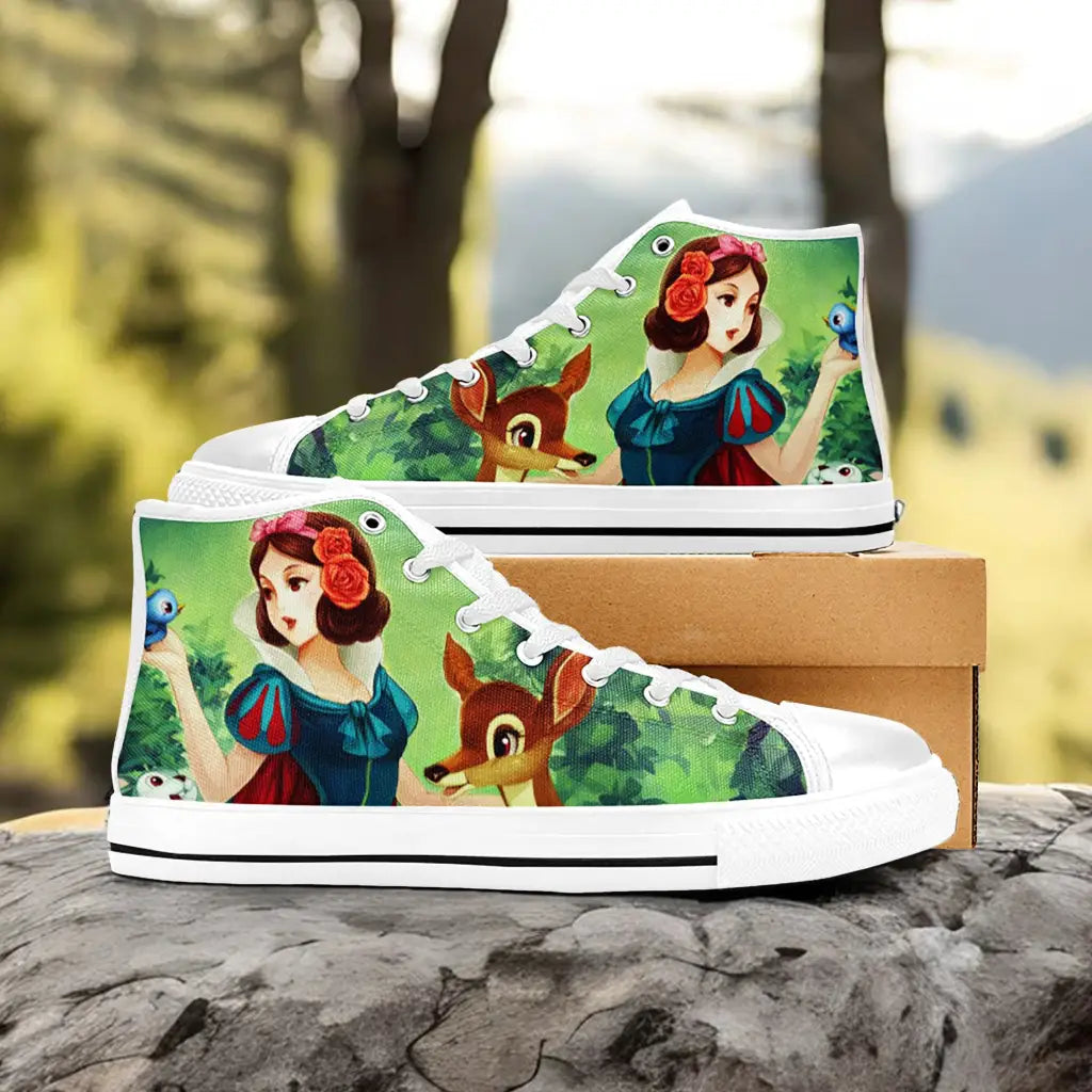 Snow White and the Seven Dwarfs Custom High Top Sneakers Shoes