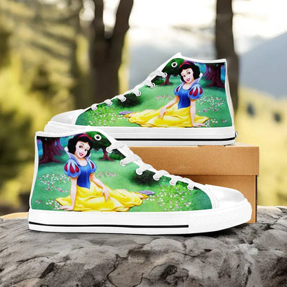 Snow White and the Seven Dwarfs Custom High Top Sneakers Shoes