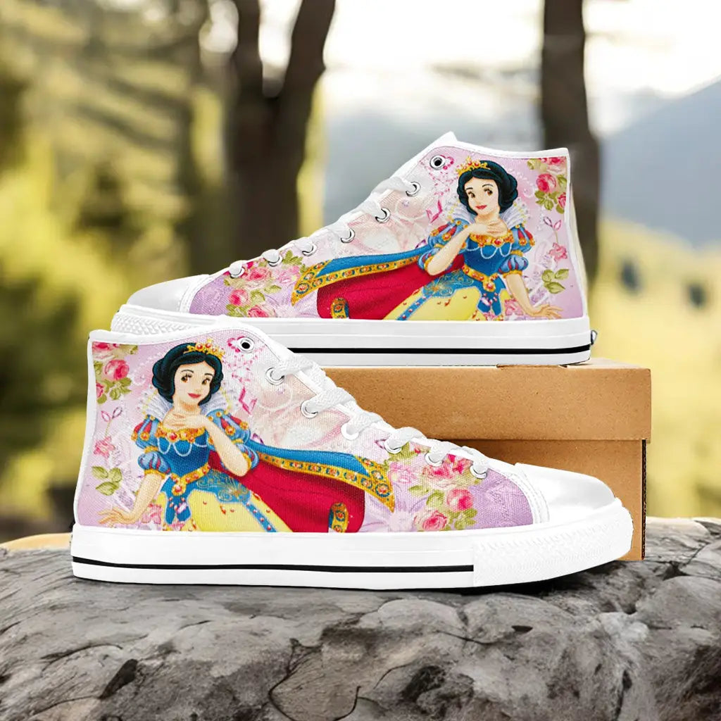 Snow White and the Seven Dwarfs Custom High Top Sneakers Shoes